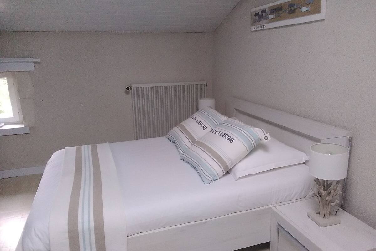 Double Room (Chambre Autize) | 1 bedroom, premium bedding, desk, blackout curtains