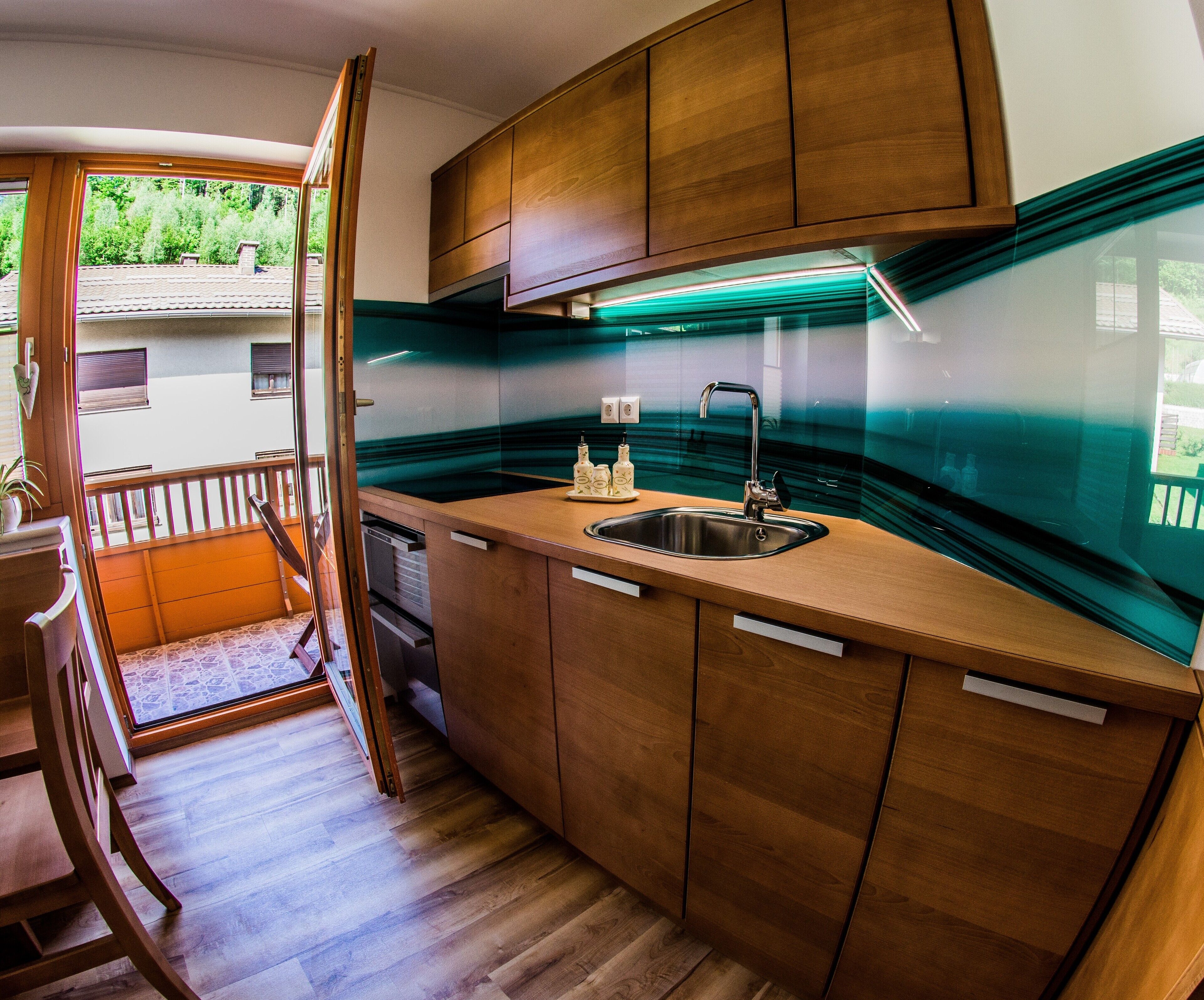 Apartment, 1 Bedroom | Private kitchen | Fridge, oven, stovetop, dishwasher