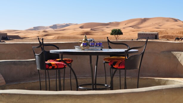 Terrace/patio - Kasbah Leila (Rissani)