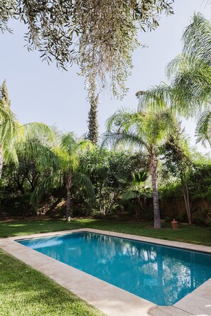 Villa supérieure, 3 chambres, piscine privée | Terrasse/patio