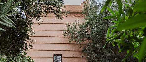 Fassade der Unterkunft