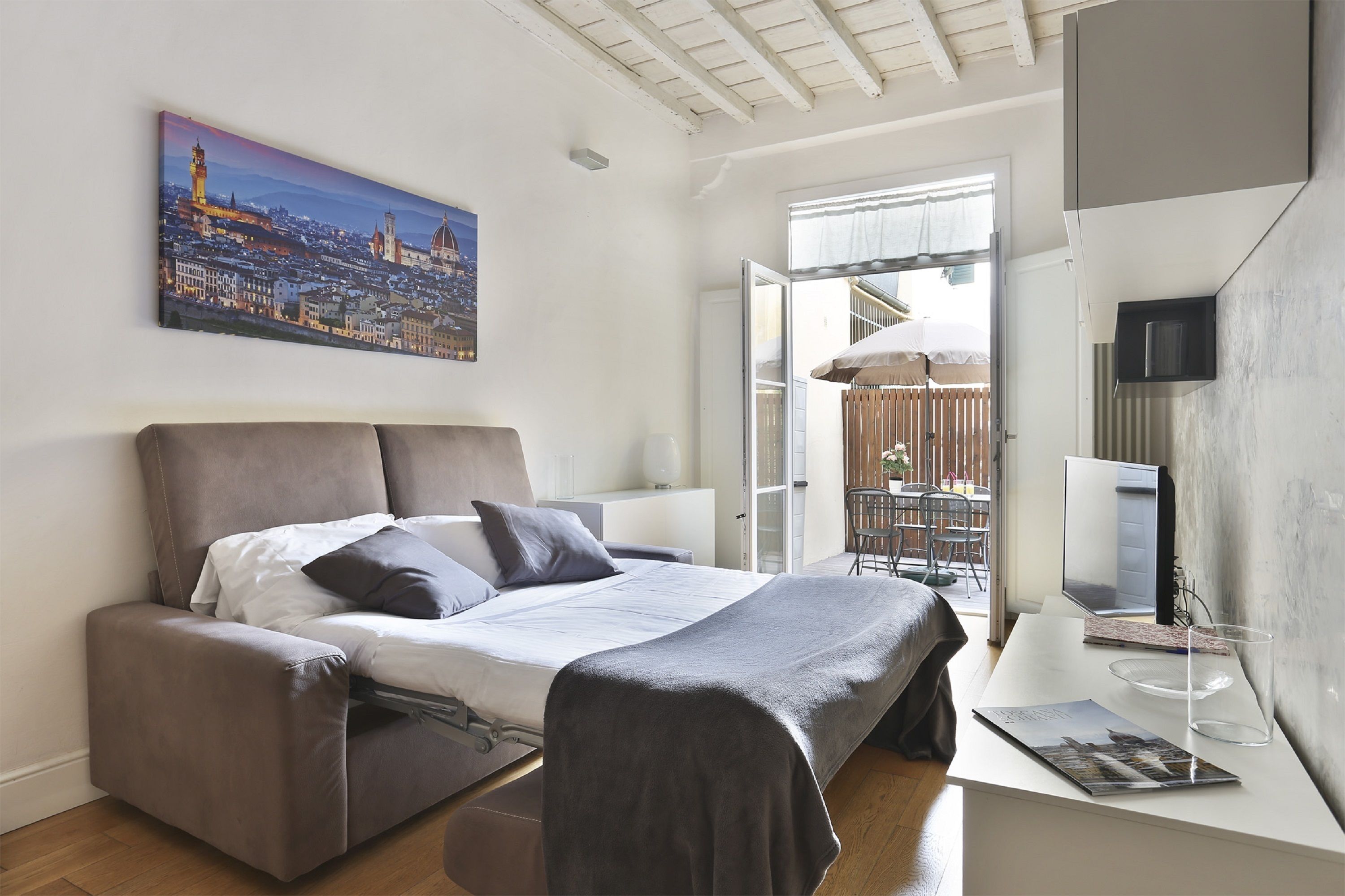 公寓, 1 間臥室 | 起居區 | 智慧型電視