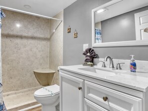 Hair dryer, towels, soap, toilet paper - RIGHT ON THE BEACH!!  Rockets and Cruise Ships! Kid and pet friendly, 2Br.   (Cocoa Beach)
