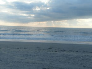 On the beach