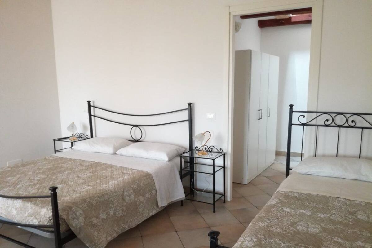 Desk, blackout curtains, free WiFi, bed sheets