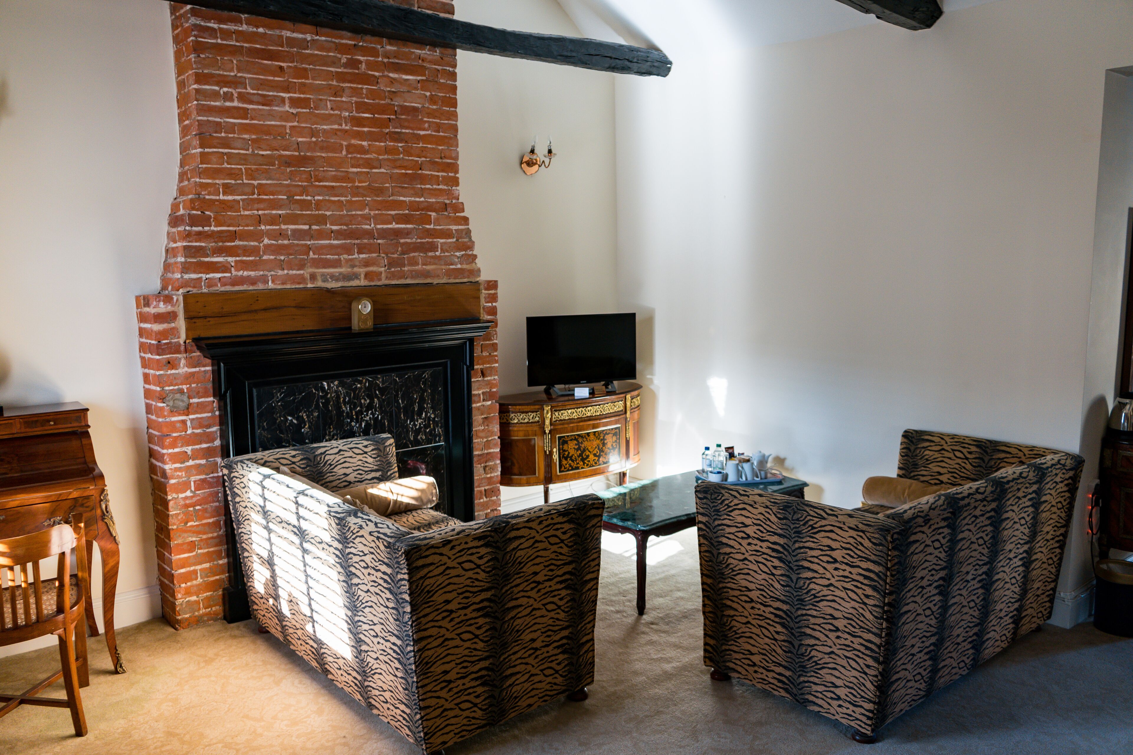 georgian suite (not dog friendly) | living area | 50-inch smart tv with digital channels, streaming services