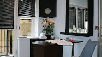 Salas de tratamiento para parejas, tratamientos corporales, aromaterapia