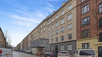 Overnatningsstedets facade