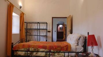 Memory-foam beds, desk, blackout curtains, rollaway beds