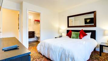 Egyptian cotton sheets, premium bedding, down duvets, pillow-top beds