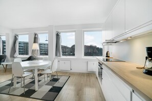 Lejlighed - 1 queensize-seng | Indgang