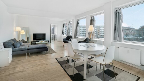 Apartment, 1 Queen Bed | Living room | TV - Apartment 1 bedroom Strandvejen (Copenhagen)