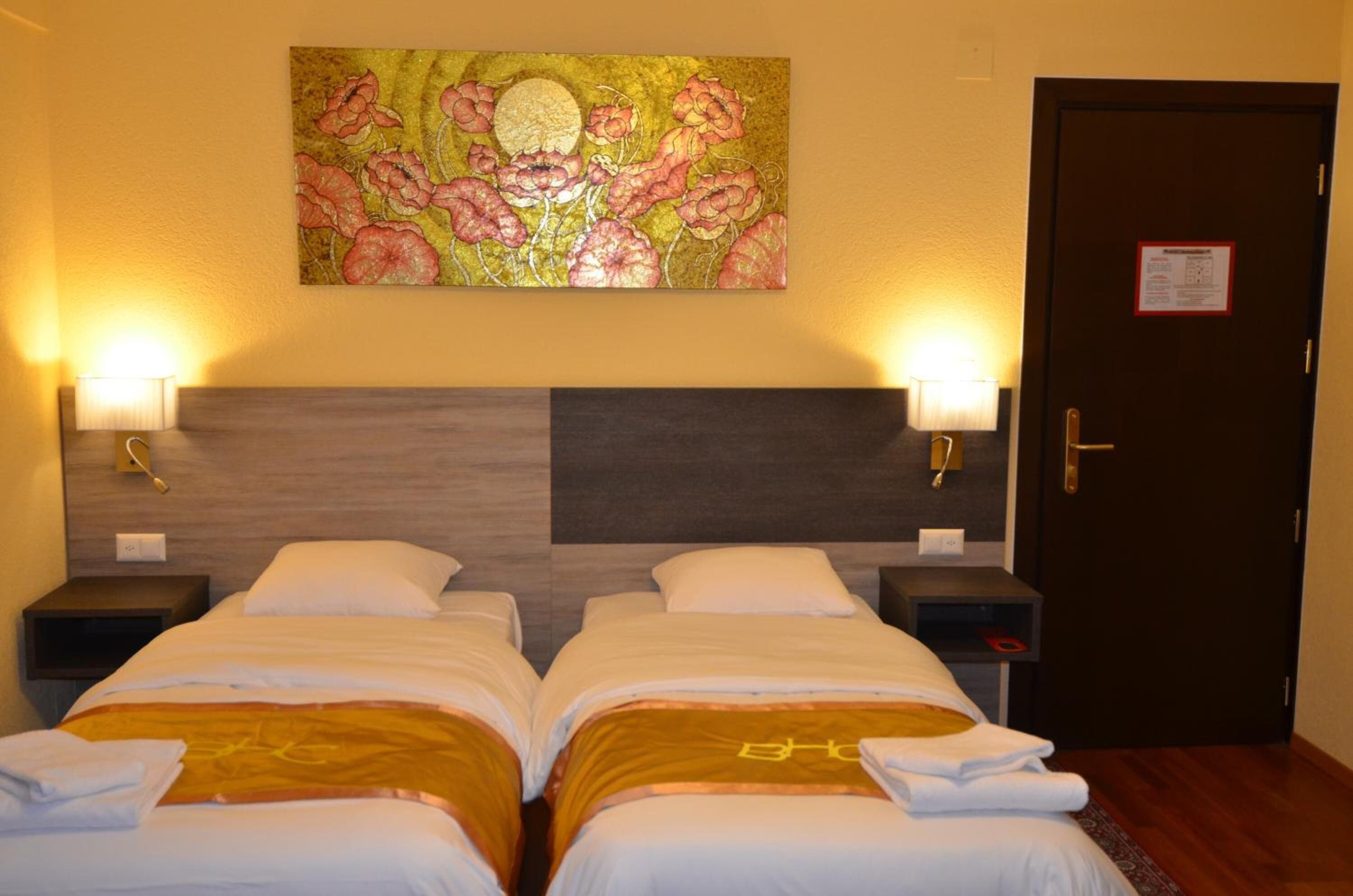 individually decorated, individually furnished, desk, blackout curtains