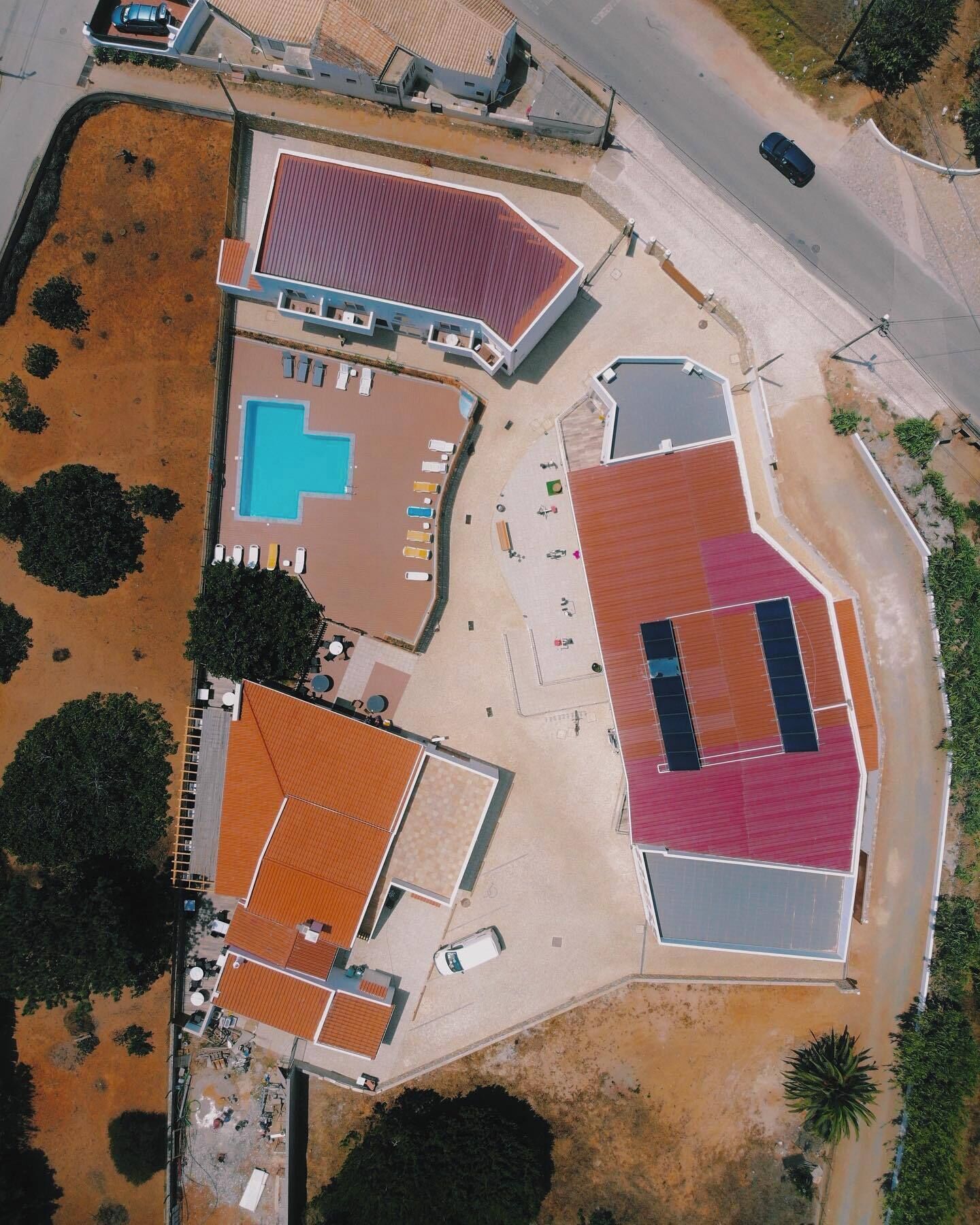 Fachada de la propiedad