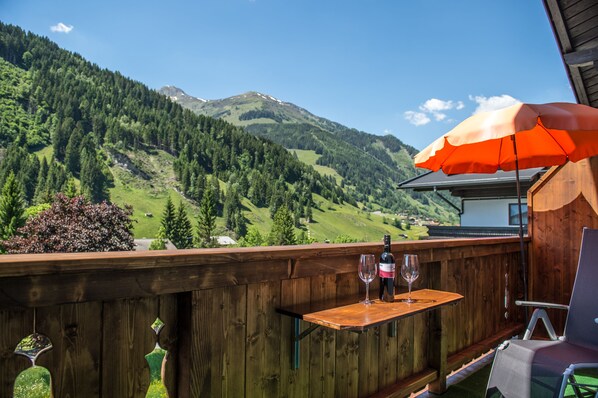 Uitzicht vanuit de kamer