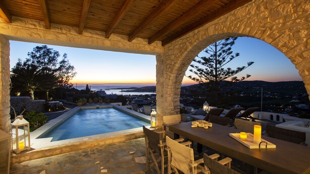 Vil·la superior, piscina privada, vistes al mar | Terrassa o pati