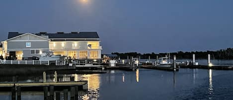 Front of property – evening/night