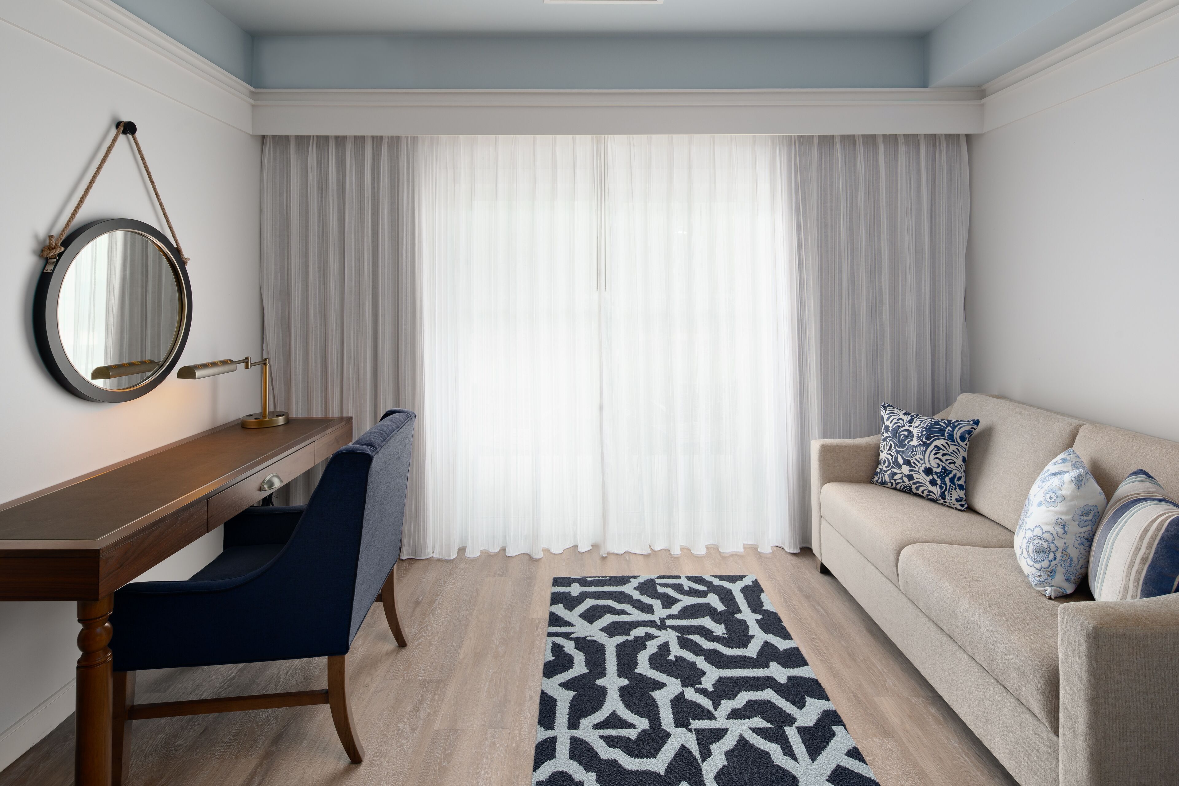 1 bedroom, premium bedding, individually decorated