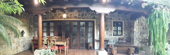 Standard Double Room, 2 Queen Beds, Non Smoking | Terrace/patio