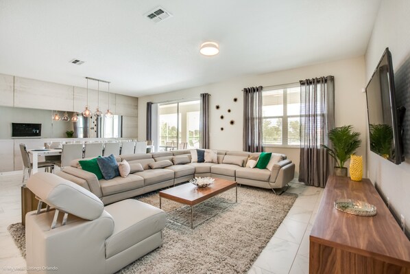 Casa, varias camas | Sala de estar