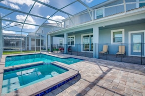 Outdoor pool - Champions Gate Exec Villas- 1605maid (Davenport)