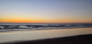 Vue sur la plage/lâocĂ©an