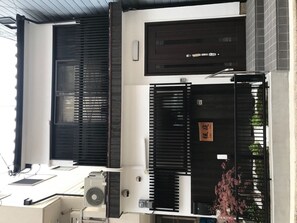 Voorkant van accommodatie