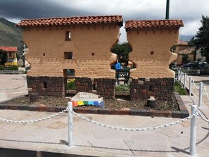 Exterior detail - Hostal Inca (San Pedro)
