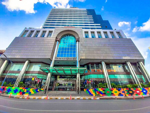 Façade de l’hébergement