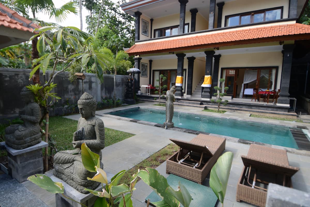 Deluxe Double Room, 1 Bedroom, Pool View | Exterior