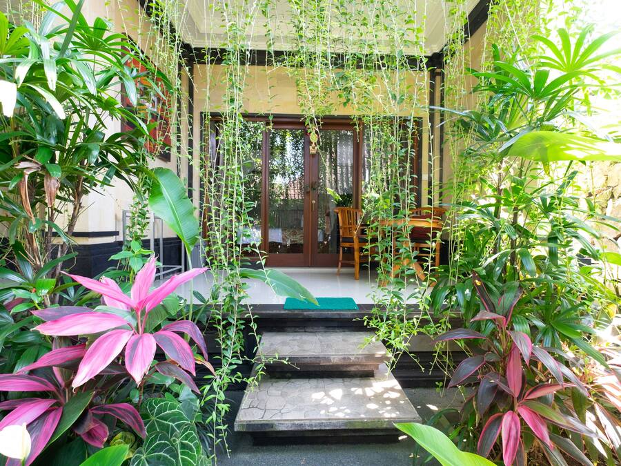 Deluxe tweepersoonskamer, 1 slaapkamer, uitzicht op tuin | Exterieur