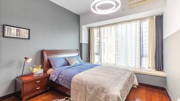 Apartment, 3 Schlafzimmer | 3 Schlafzimmer, Schreibtisch, Verdunkelungsvorhänge, kostenloses WLAN