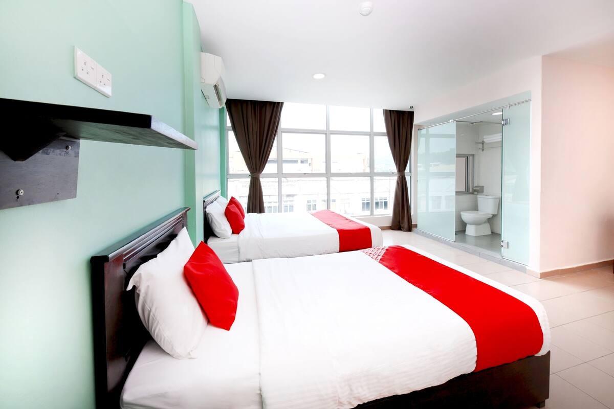 Superior Suite, Multiple Beds | Desk, laptop workspace, free WiFi, bed sheets