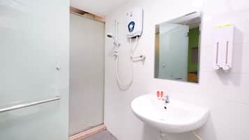 Shower, towels