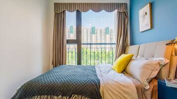Apartment, 3 Schlafzimmer | 3 Schlafzimmer, Schreibtisch, Verdunkelungsvorhänge, kostenloses WLAN