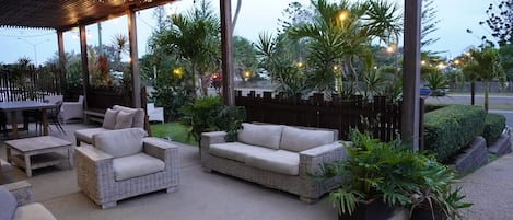 Mặt tiền nơi lưu trú