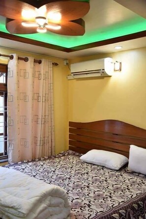 Deluxe Double Room, 1 King Bed, Hill View | Free WiFi - Golden heaven homestay (Kathmandu)