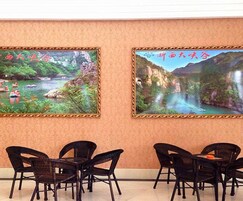 Zona de estar del vestíbulo