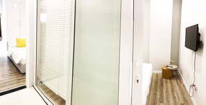 Minibar, desk, soundproofing, rollaway beds