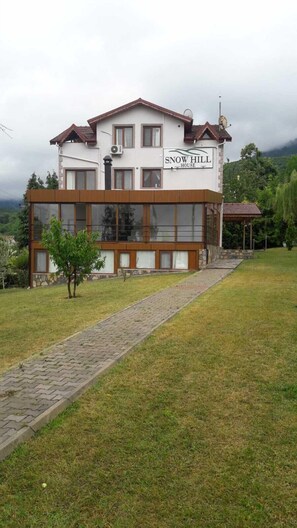 Fassade der Unterkunft