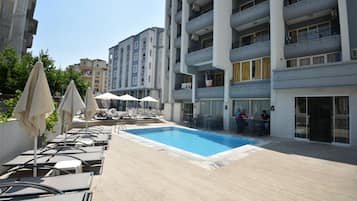 Seasonal outdoor pool