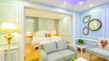 Habitación romántica | Wifi gratis y ropa de cama