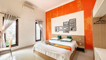 Rumah Keluarga, 3 kamar tidur | 3 kamar tidur, seprai premium, Wi-Fi gratis, dan seprai linen