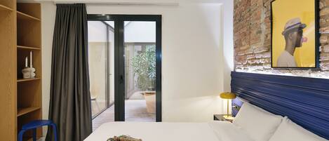 Chambre Double, 1 grand lit | Décoration personnalisée, ameublement personnalisé, Wi-Fi gratuit