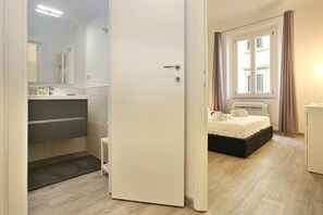 Apartment, 1 Schlafzimmer | Badezimmer | Dusche, kostenlose Toilettenartikel, Haartrockner, Bidet
