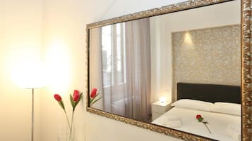 Leilighet, 1 soverom | 1 soverom, blendingsgardiner, lydisolert og strykejern/-brett