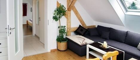 아파트 (Ritterkopf) | 거실 공간 | 평면 TV