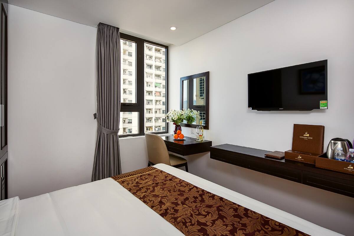 Habitación doble superior | Ropa de cama de alta calidad y minibar