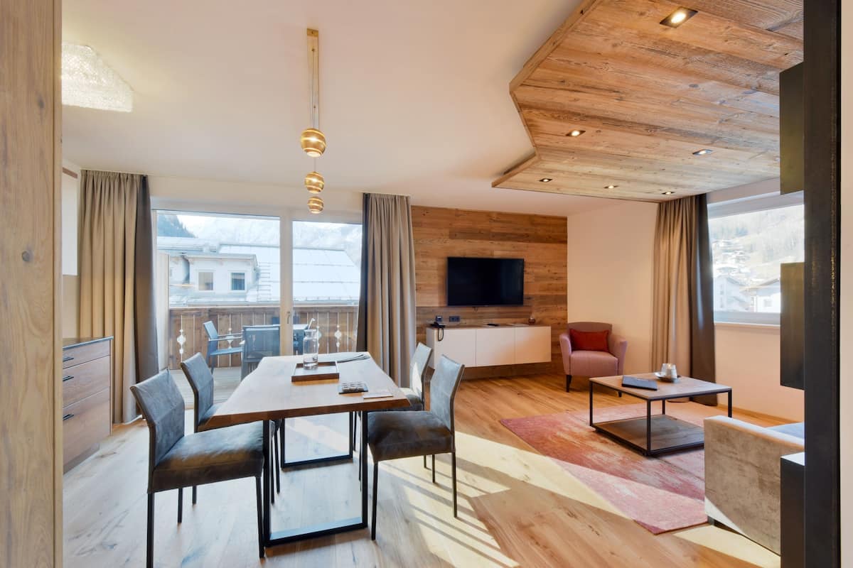 Appartement (Medium) | Woonruimte | Een ledtelevisie