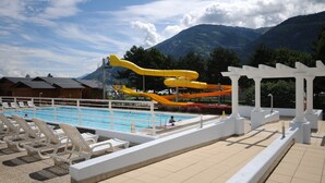 Outdoor pool - Saillon Evasion Les Naïades F18 (Saillon)